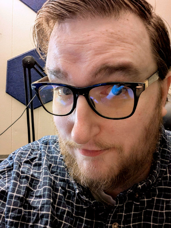The selfie that jiggyflyjoe snapped before his interview!
